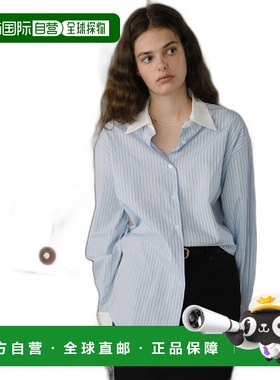 韩国直邮ANEDIT 女士女衬衫AN24FT1009 U Coloration Cuffs Point S