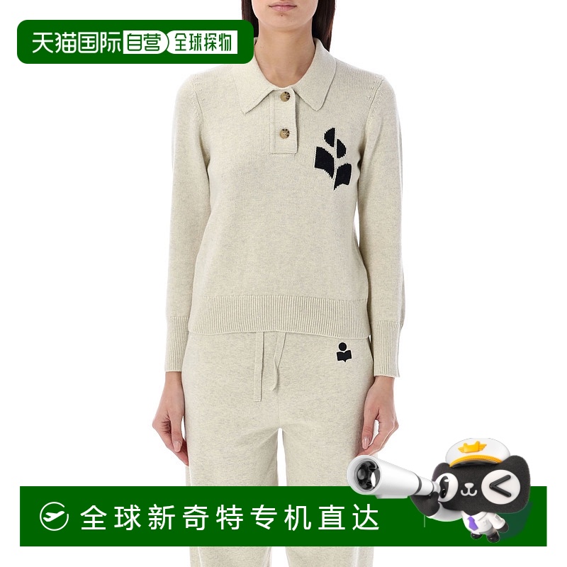 1h可退 香港直邮ISABEL MARANT ÉTOILE 女士POLO衫 PU0314FAA1X05