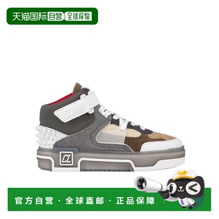 香港直邮Christian Louboutin 系带高帮板鞋 1240106_