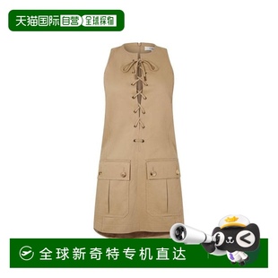 香港直邮Chloe 女士 1h可退 蔻依 系带迷你连衣裙 舒适时尚