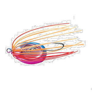 【日本直邮】禧玛诺 钓鱼假饵 胡须钓组 钓黑红鲷鱼2.9G XH-K29T