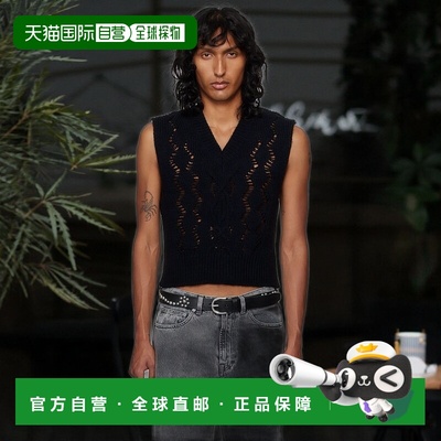 1h可退 香港直邮潮奢 Our Legacy 男士 黑色 Cable Michigan 马甲