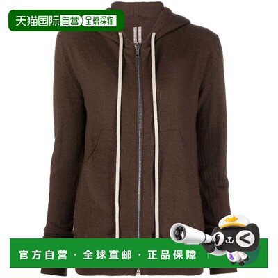 香港直邮RICK OWENS 女士卫衣 AW2023 RP02C1628WSB04长袖棕色