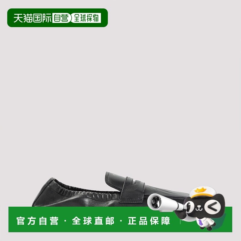 香港直邮PRADA 女士芭蕾乐福鞋 1D051OF010070F0002 AW2025 黑色