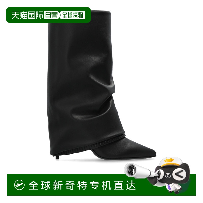 1h可退 香港直邮BALMAIN 女士靴子 EN1TA103LINP0PA SS2025 黑色