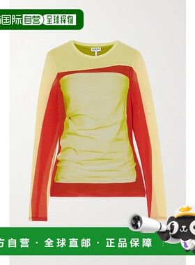 1h可退 香港直邮潮奢 LOEWE 罗意威 女士 长袖T恤 S359Y07X65女装