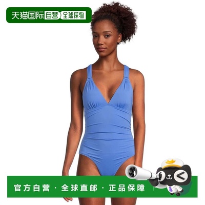 自营Women's Tommy Bahama Novelty Pearl One Piece Blue Lace-B