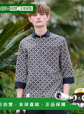 日本直邮DRESSTERIOR 重叠圆圈T恤 DR1233EM29427 短袖T恤