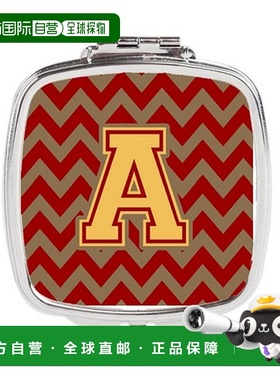 自营 Carolines Treasures CJ1048-ASCM 字母 A 雪佛龙石榴正品