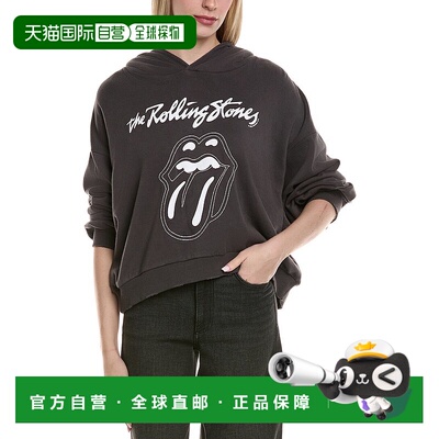 自营Chaser Fleece Distressed Hems Graham Pullover - black 美