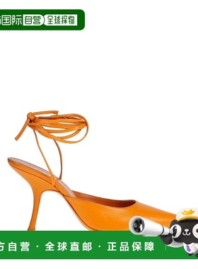 1h可退 香港直邮潮奢 BY FAR 女士 浅口鞋 yellow黄色 舒适时尚