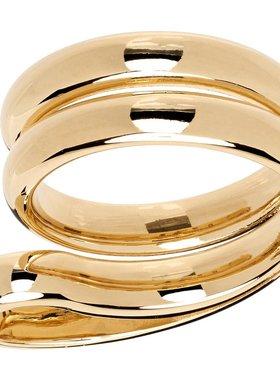 潮奢 Bottega Veneta 葆蝶家 女士 金色 Frills 戒指 804848VAHU0