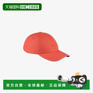 自营欧洲直邮APC 男女通用红色棉帽子鸭舌帽