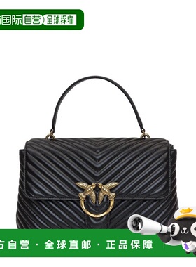 1h可退 香港直邮潮奢 Pinko 品高 女士 徽标单肩包 100042A0GK