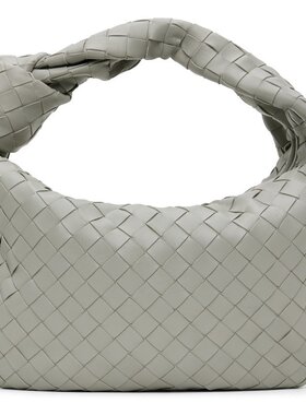 bottegaveneta葆蝶家女士灰色单肩包时尚潮流经典百搭