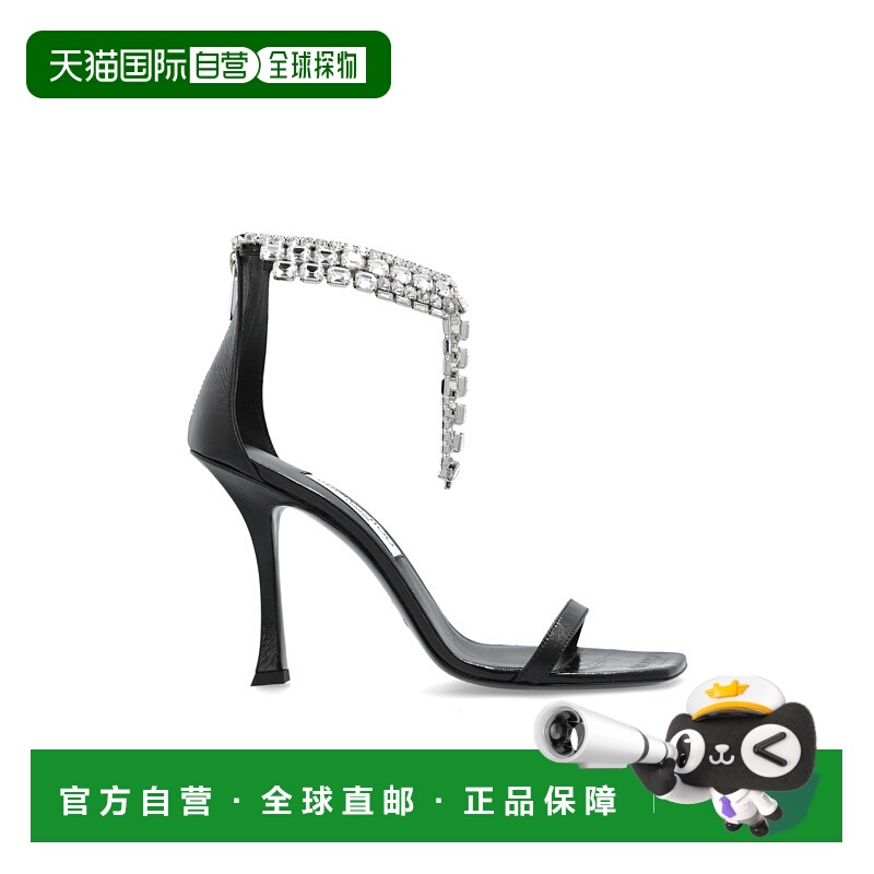 1h可退 香港直邮JIMMY CHOO 女士凉鞋 VERITYSANDAL100BYKBLACK S