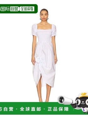 1h可退 香港直邮SLEEPER 女士 Brigitte 棉质玫瑰连衣裙 BRDR06P0