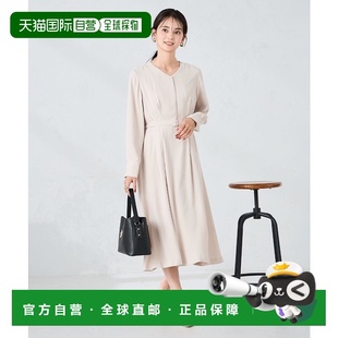 洗可 1h可退 V领腰褶设计感连衣裙 女装 K2EKA0609 日本直邮a.v.v