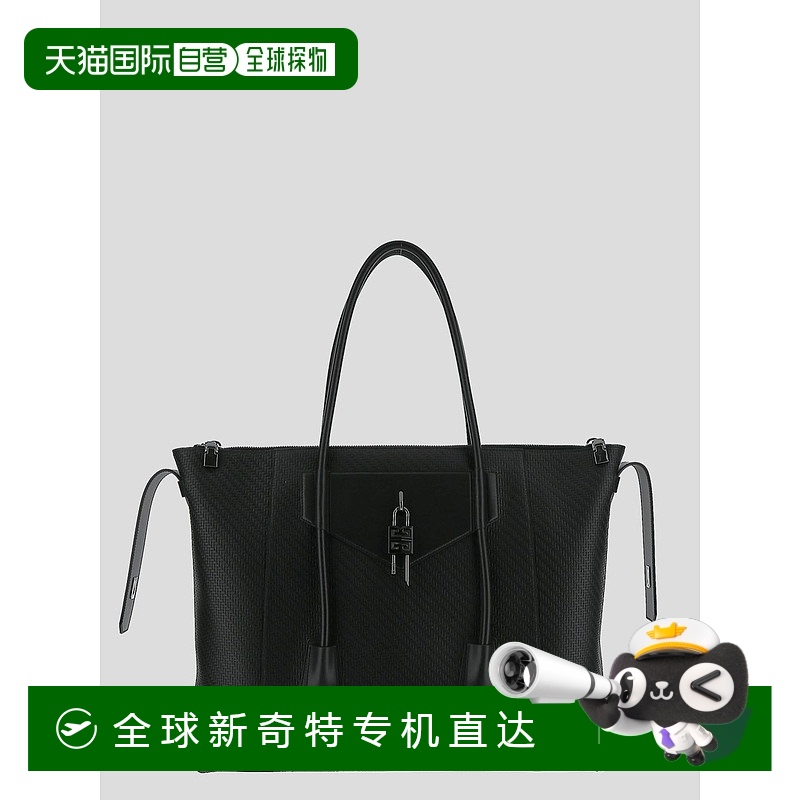 1h可退 香港直邮GIVENCHY 男士手提包 BK508DK1LN001 SS2025 黑色