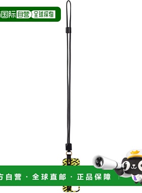 1h可退 香港直邮潮奢 versace 范思哲 女士 黑色 & 黄色 La Greca