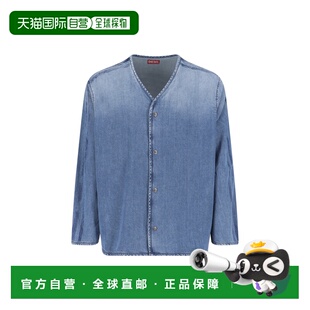 香港直邮Diesel A217380CECC01 迪赛 衬衫 blue蓝色 男士 1h可退