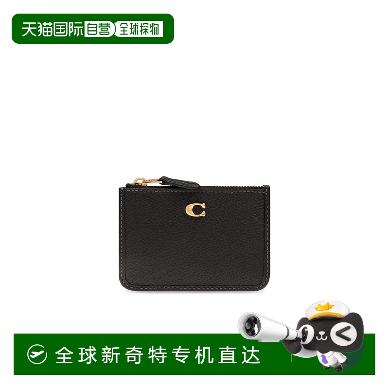 欧洲直邮COACH/蔻驰女士功能小包卡包时尚百搭精致女包CR5500B4BK