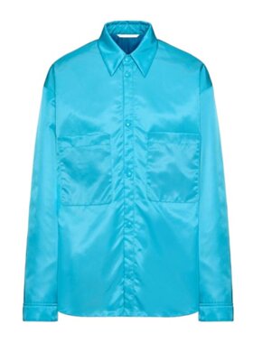 潮奢 Valentino 华伦天奴 男士 尼龙衬衫式夹克 5V0CIO85CKV