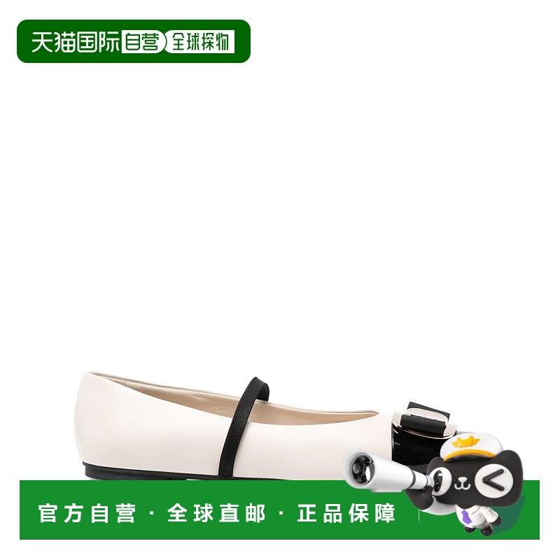 1h可退 香港直邮SALVATORE FERRAGAMO 女士芭蕾乐福鞋 0777437MAS