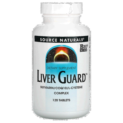 香港直发Source naturals养肝复合片解酒清体符合生态标准120片