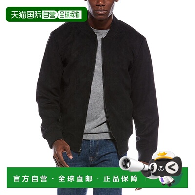 自营Slate & Stone Bomber Jacket - black 美国奥莱直发夹克