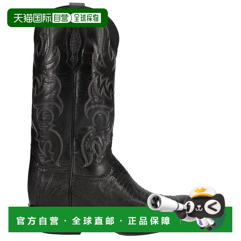 1h可退 【美国直邮】Tony Lama Nacogdoches蜥蜴圆头牛仔靴 男士