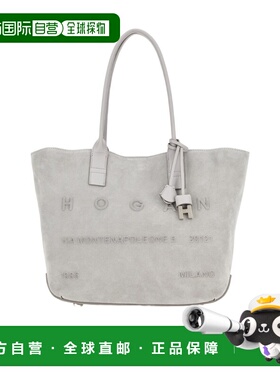香港直邮HOGAN 女士手提包 KBW01TA0200UGM7D95 SS2026 灰色