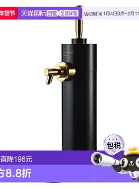 【日本直邮】Green House 立式啤酒起泡器 黑色 GH-BEERF-BK