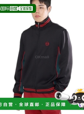 韩国直邮Sergio Tacchini MELFI 潜水员运动夹克（STF24M50946-黑