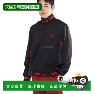 韩国直邮Sergio Tacchini MELFI 潜水员运动夹克（STF24M50946-黑
