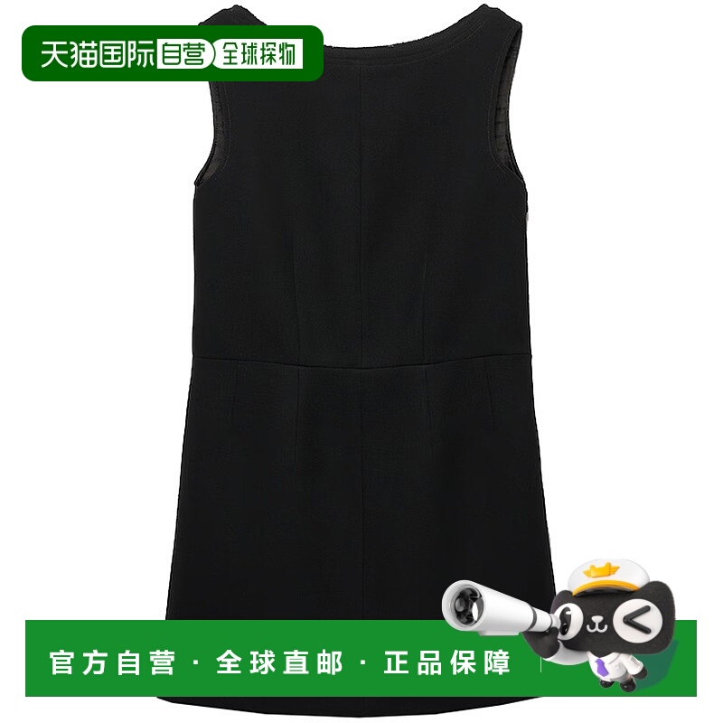 1h可退 香港直邮PRADA 女士连衣裙 P3Q36155HF0002 AW2025 黑色 A