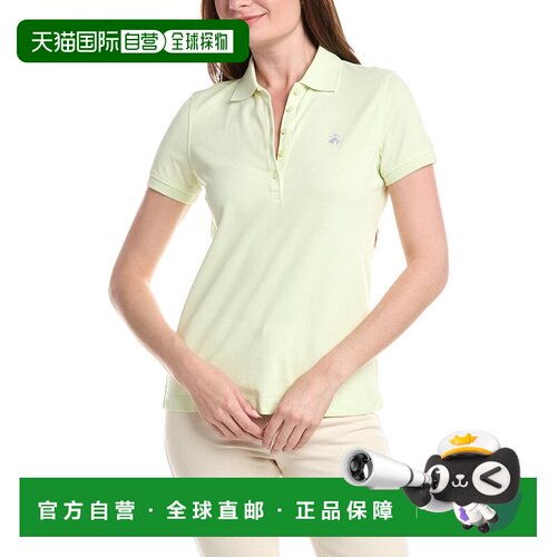 自营Brooks Brothers Essential Pique polo衫-白色 美国奥莱直发