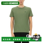 SS2025 香港直邮MOOSE 绿色 T恤 M15MT7591575 KNUCKLES 男士