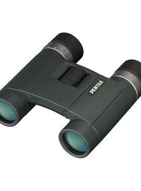 日本Pentax宾得双筒望远镜灰绿色徽标防水便携高清8x25