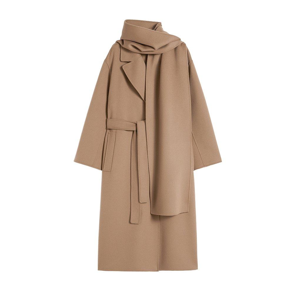 MAX MARA 女士外套 9016095306035 AW2025 花色 羊毛裹身大衣,女装/女士精品,短外套,淘宝优惠券,粉丝福利购,淘宝优惠卷