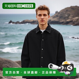 DENIM 韩国直邮COVERNAT STUD WR2303SH20DG公用COLLAR JAC 男衬衫