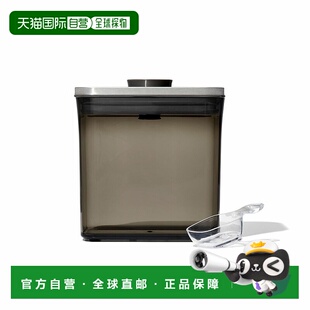 日本直邮OXO奥克索 咖啡茶滤容器 带勺一键开启
