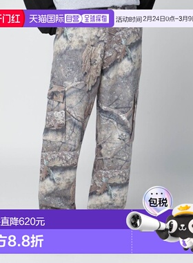 1h可退 香港直邮Represent 男士 REALTREE 迷彩工装裤子 MLM10033