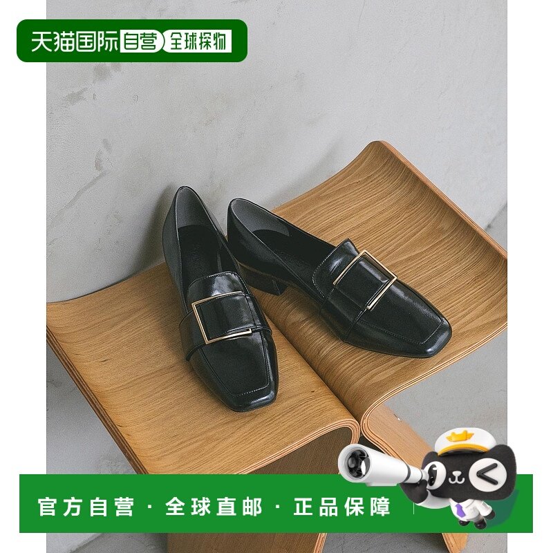 1h可退 日本直邮A part by 女士 宽松版型乐福鞋 双扣装饰低跟 63