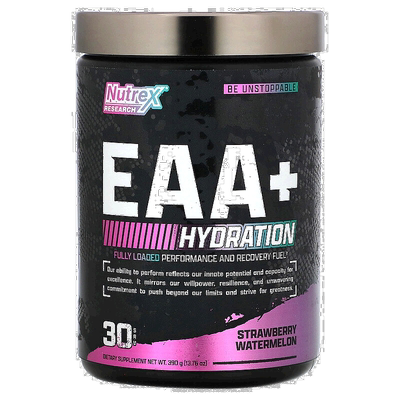 香港直邮炽天使,EAA+ 补水，草莓西瓜，13.75 盎司（390 克）膳食
