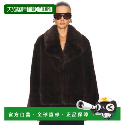 1h可退 香港直邮Staud 女士 Soprano 夹克 R25R8100FX brown棕色