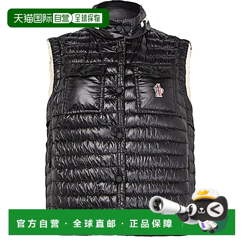 1h可退 香港直邮MONCLER 女士马甲 K10981A00019597X6999NERO SS2