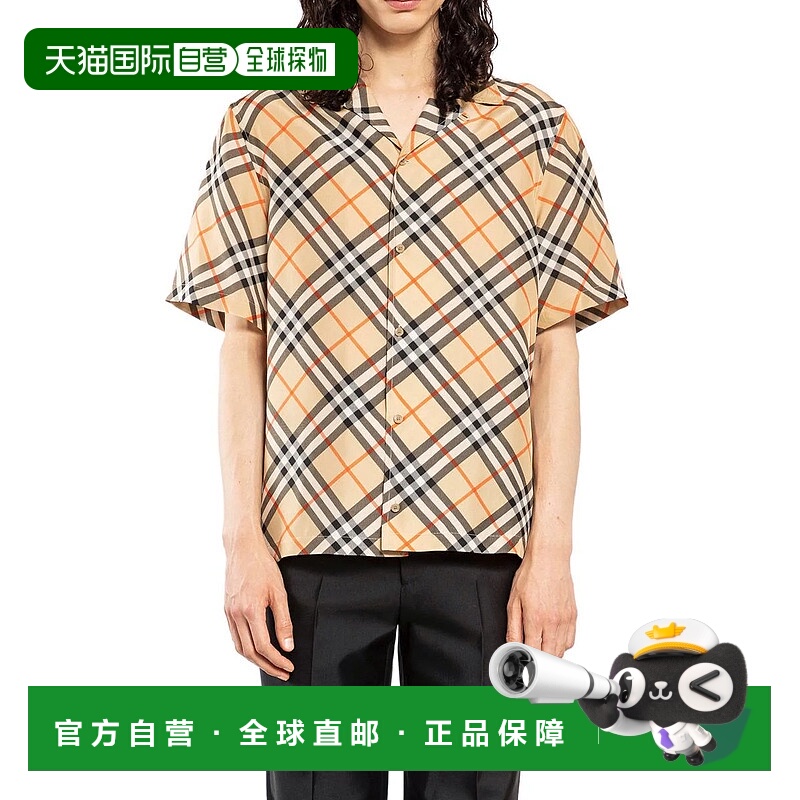 1h可退 香港直邮BURBERRY 男士T恤 8091202B9368 AW2024 花色 CAM