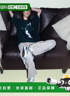 韩国直邮MAHAGRID 男士T恤MG2EMMT521DGN SIGN ME UP TEE GREEN(M