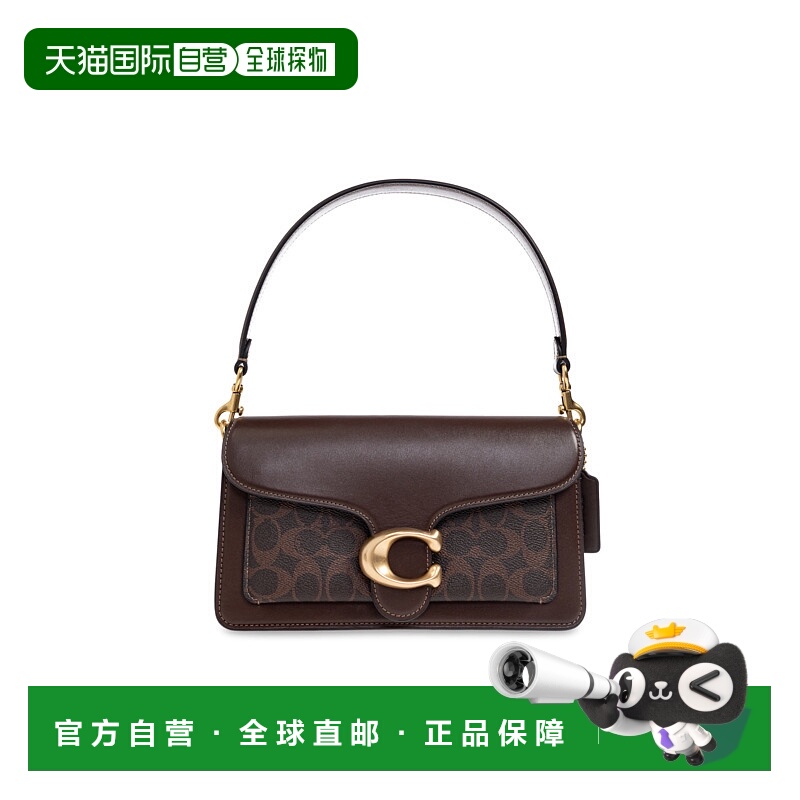 1h可退 香港直邮COACH 女士斜挎包 CI0320B4YDT AW2025 棕色 Shou